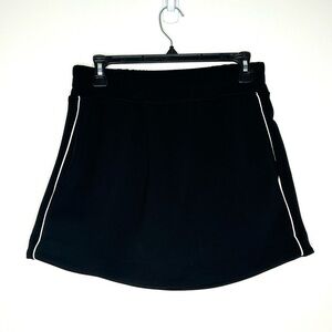 Santia Pull on Skirt by RD Style Sz S Black pockets built in shorts EUC